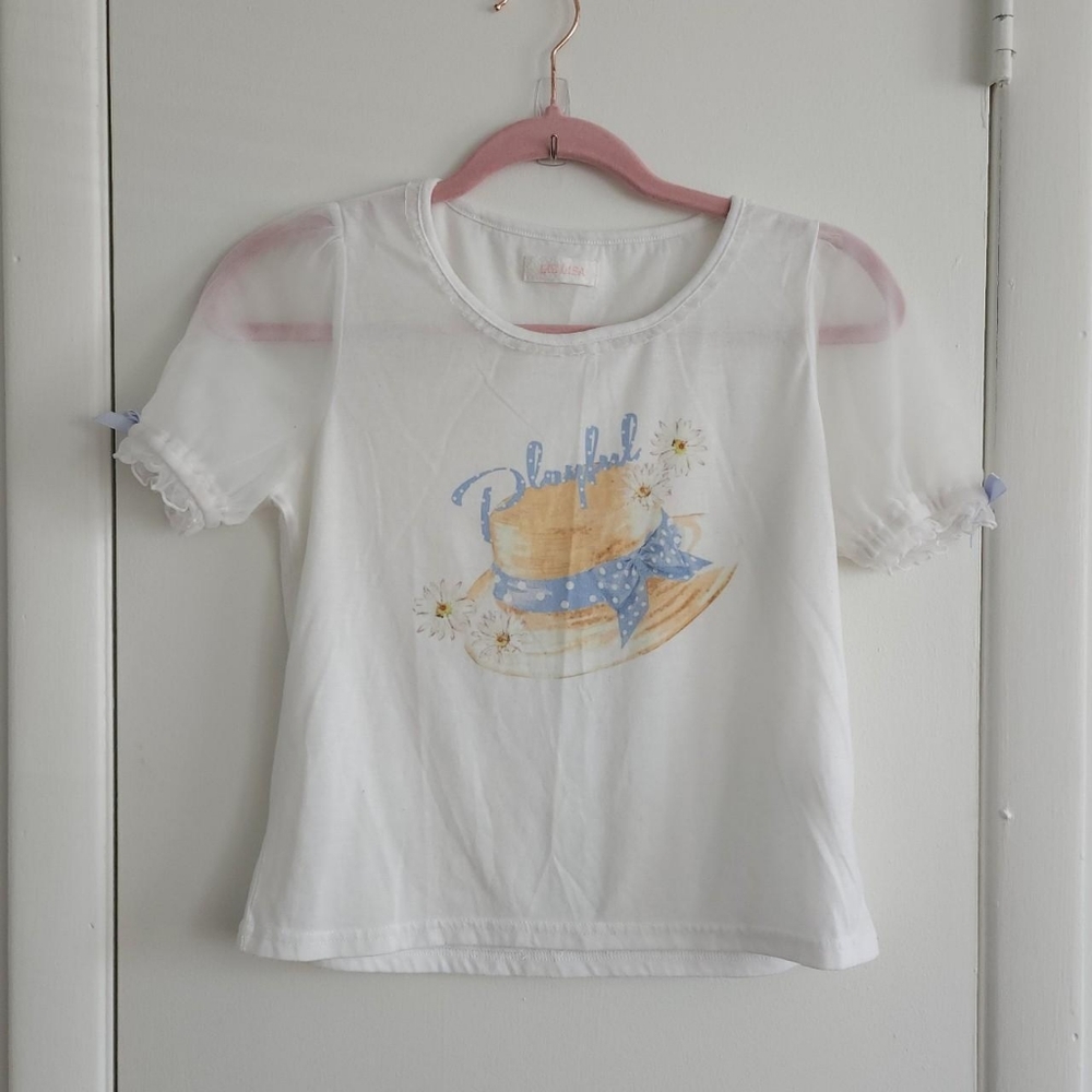 ♡ Playful Hat Tee ♡